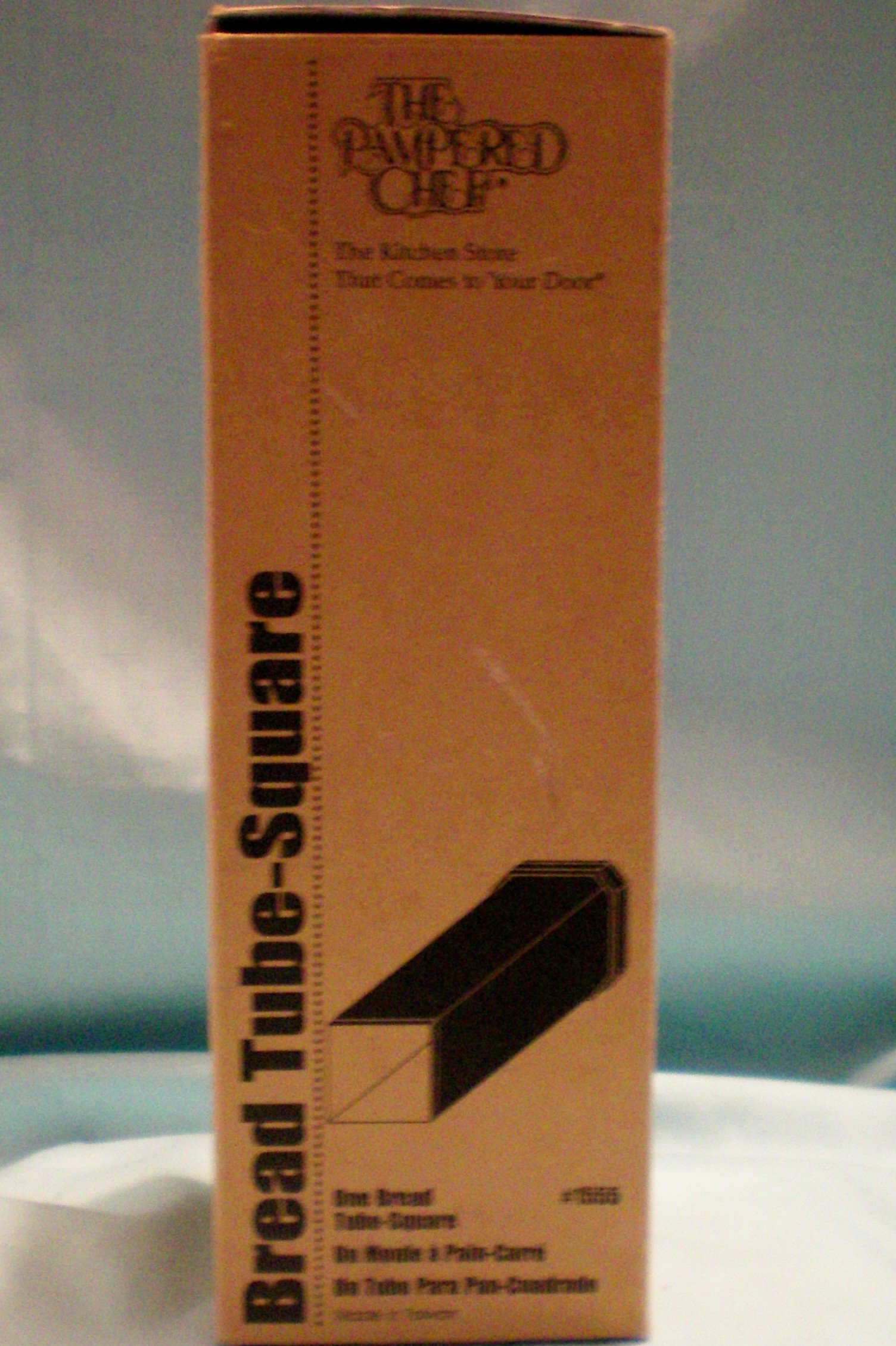 The Pampered Chef Square Bread Pan - Non-Stick Baking Tube for Homemade Loaves - Perfect for Sourdough, Banana Bread & Artisan Baking at Home