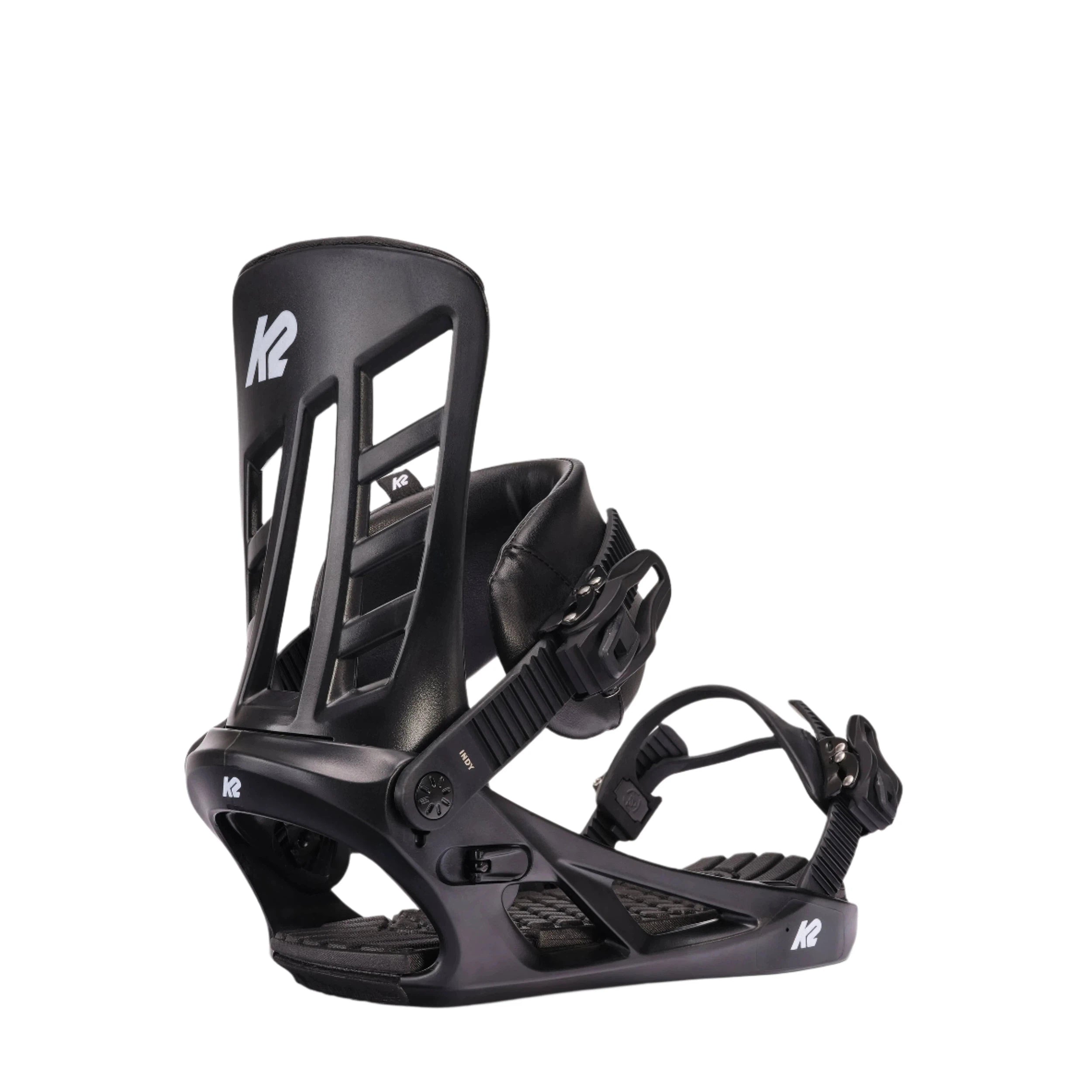 K2 Indy Snowboard Bindings 2025 - Lightweight & Responsive for All-Mountain Riding - Perfect for Freestyle, Powder & Park Performance