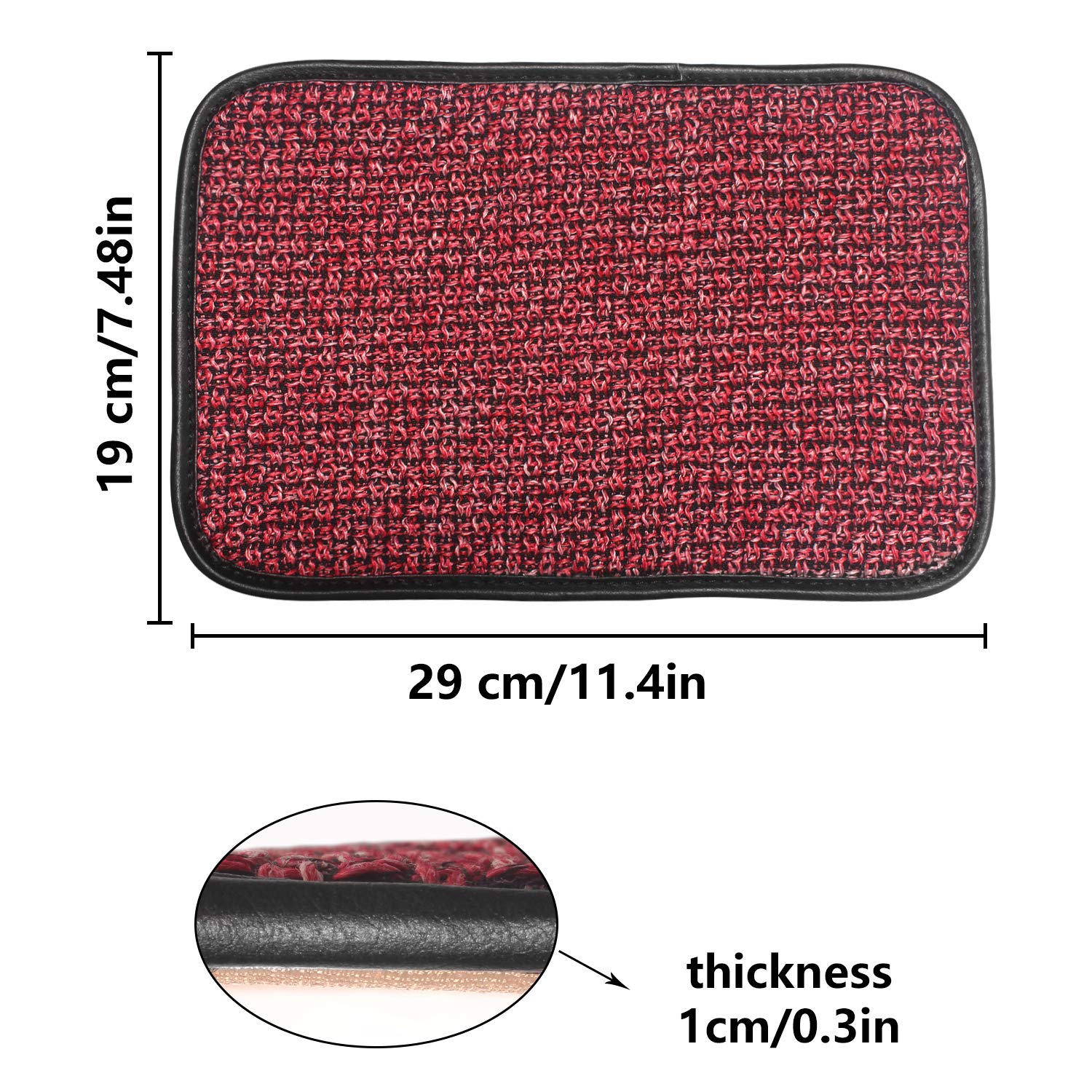Universal Car Armrest Cover - Soft Comfort Padding for Most Vehicles, SUVs & Trucks | Non-Slip Car Accessories for Driving Comfort & Interior Protection | Perfect for Long Road Trips & Daily Commutes