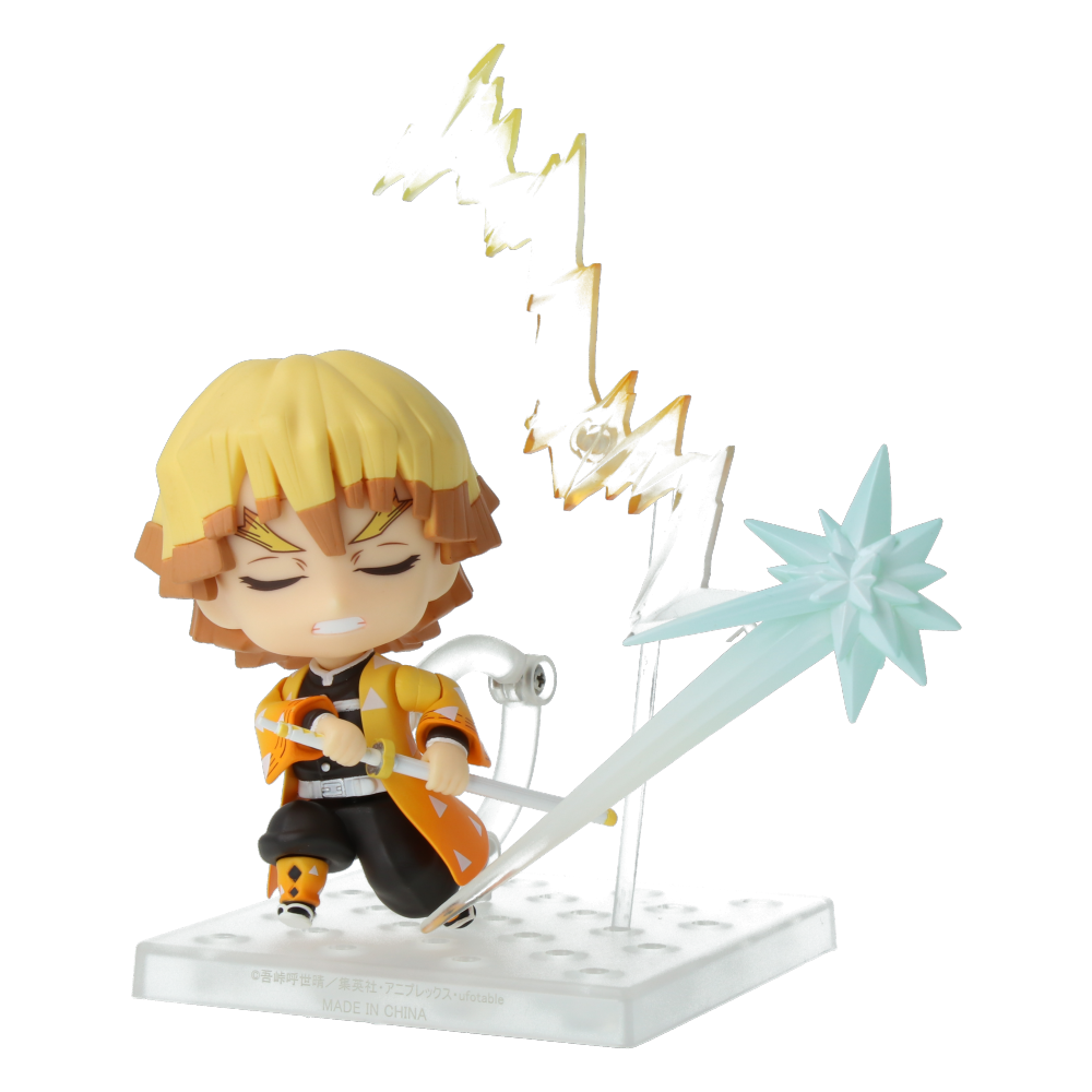 Nendoroid Zenitsu Agatsuma Demon Slayer Action Figure - Anime Collectible Toy from Kimetsu no Yaiba Series - Perfect for Display, Cosplay, and Anime Fans Gifts