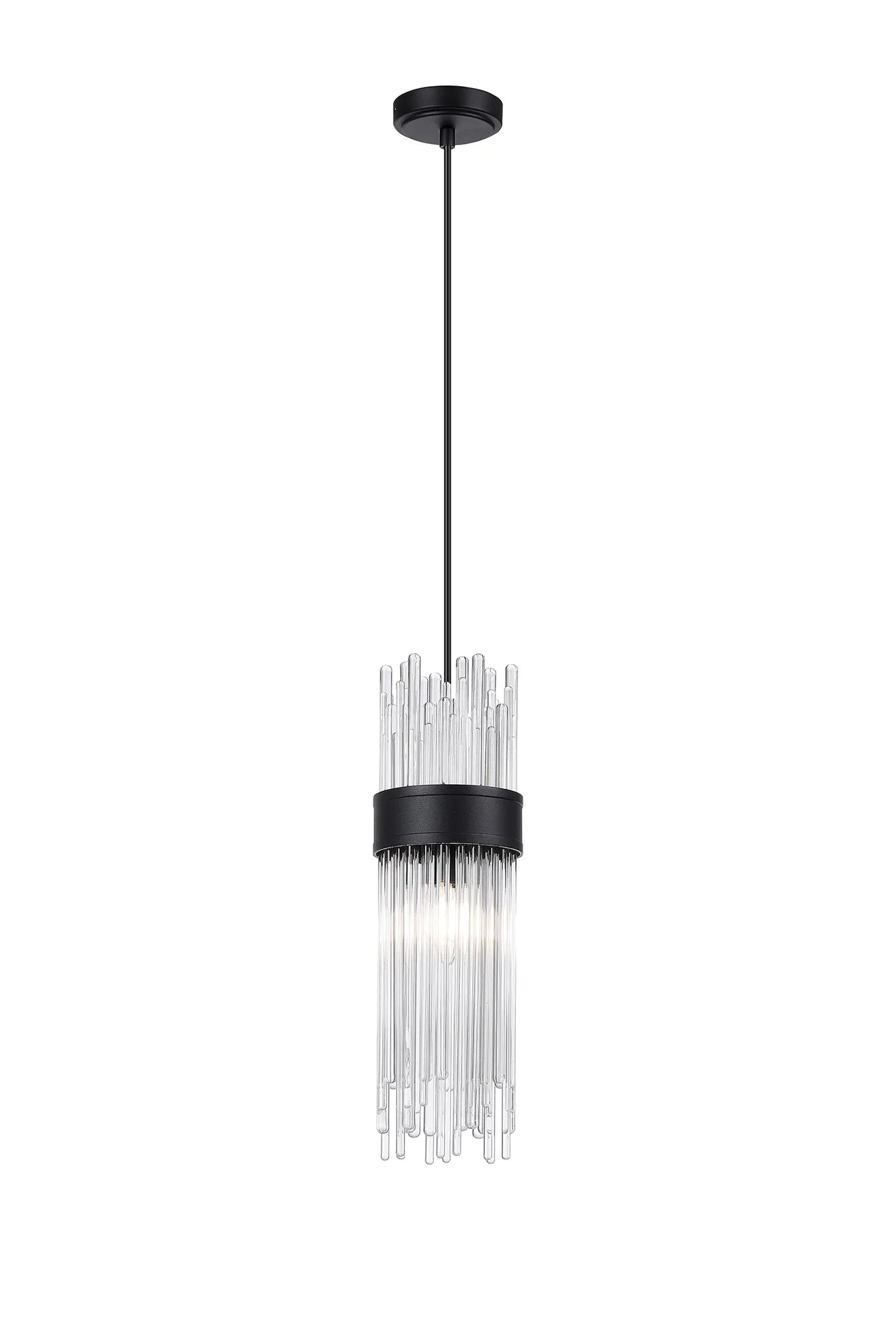 Colmar Modern Single Ceiling Light for Bathroom - Energy Efficient LED Fixture in Multiple Colors (White, Chrome, Black) - Perfect for Vanity, Powder Room & Spa Lighting