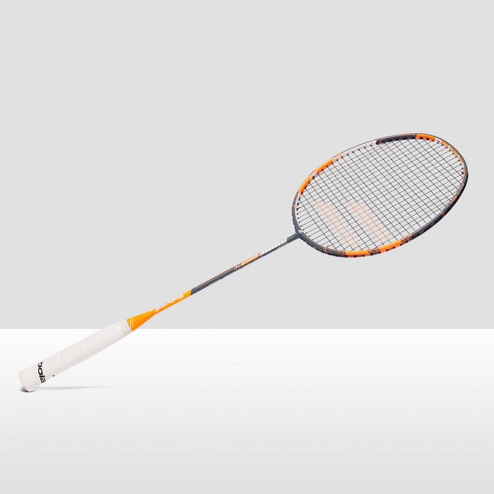 Babolat Satellite Gravity 74 Badminton Racket - Professional Carbon Fiber Shuttlecock Racquet for Adults & Teens - Orange One Size - Perfect for Tournaments & Backyard Play