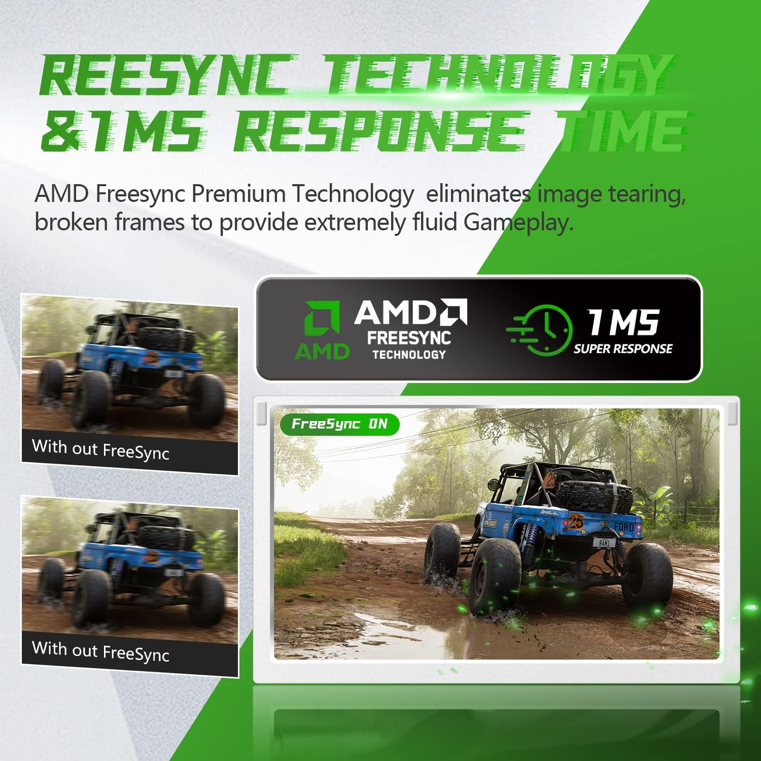 14'' G-STORY Portable Gaming Monitor for Xbox Series S - 1080P IPS Screen, HDR, FreeSync, Dual HDMI, Game Mode - Travel & Home Entertainment Display for Xbox, PS5, Laptop, and PC Gaming