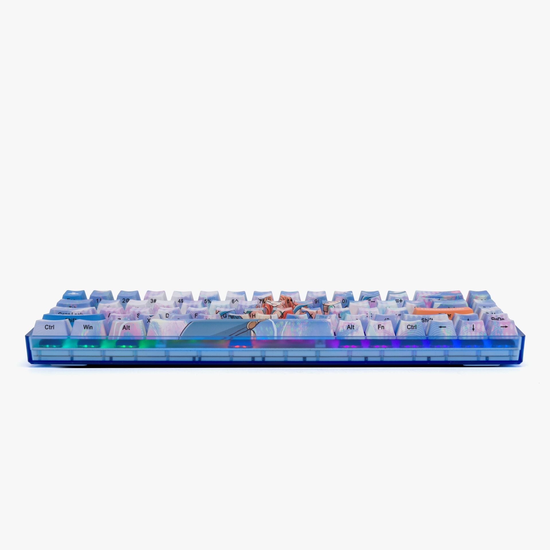 One Piece x HG Basecamp 65 Keyboard - Nami Edition | Anime Themed Mechanical Gaming Keyboard for PC & Mac | Perfect for Gamers, Anime Fans & Collectors