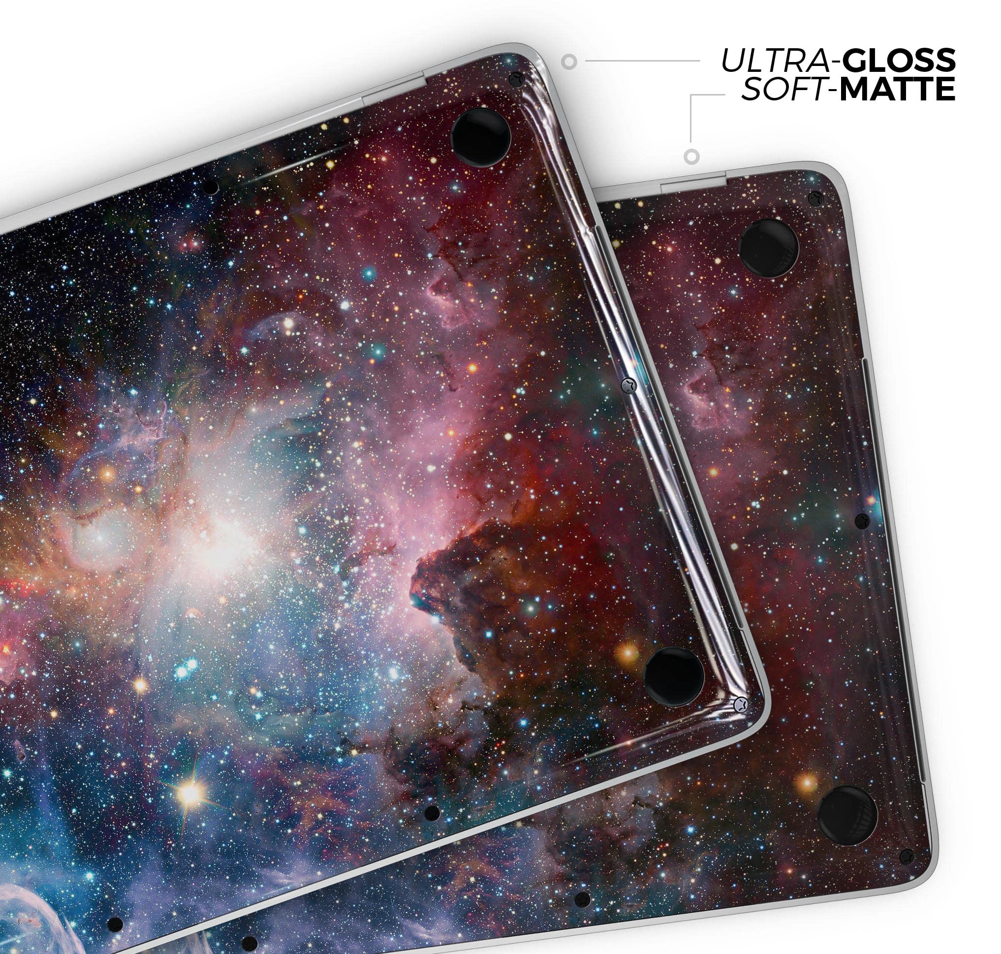 Neon Supernova Space Explosion V2 Full-Body Protective Skin for MacBook Air 13