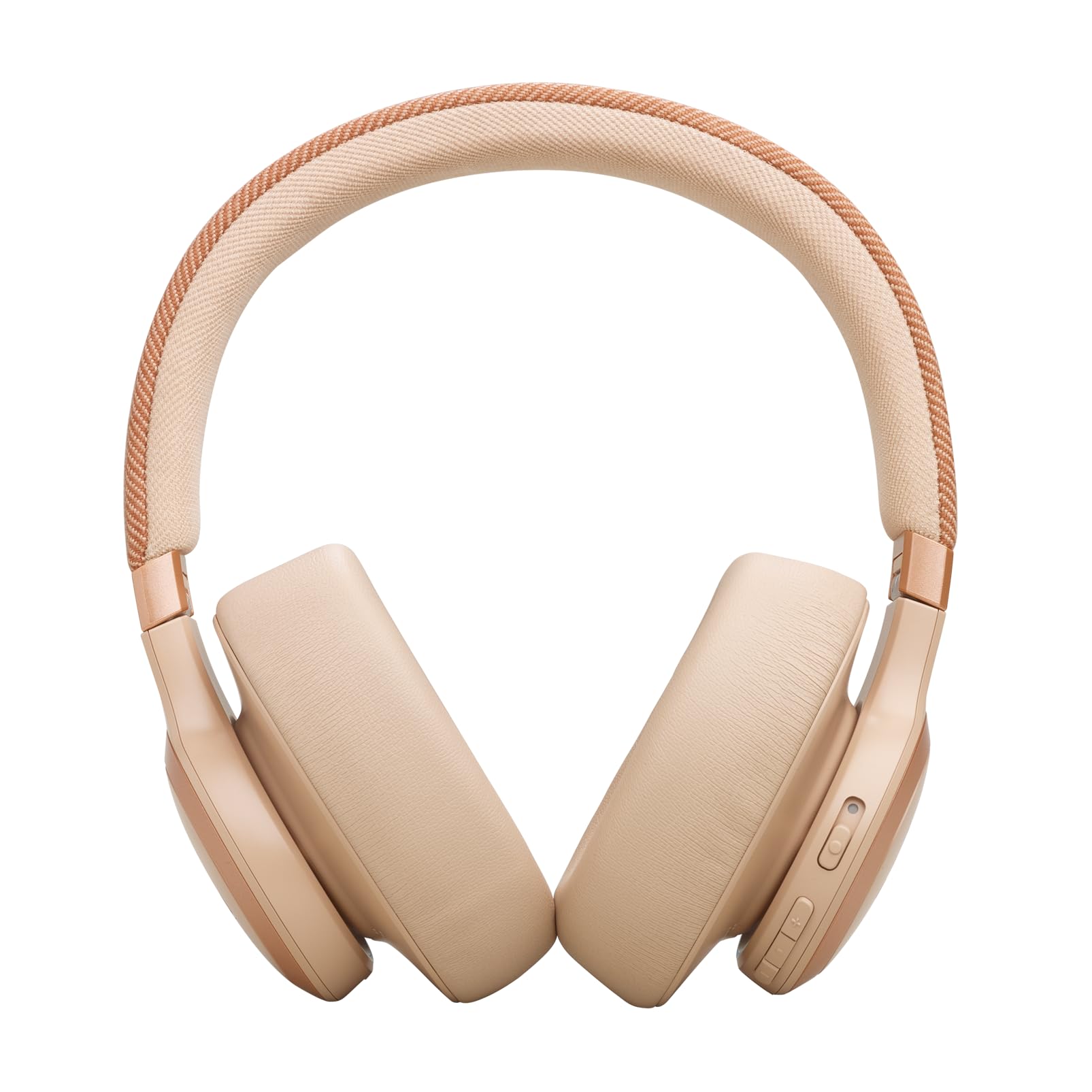 JBL Live 770NC Wireless Over-Ear Noise Cancelling Headphones with gSport EVA Case (Sandstone) - Premium Bluetooth Headset for Travel, Work & Music Lovers