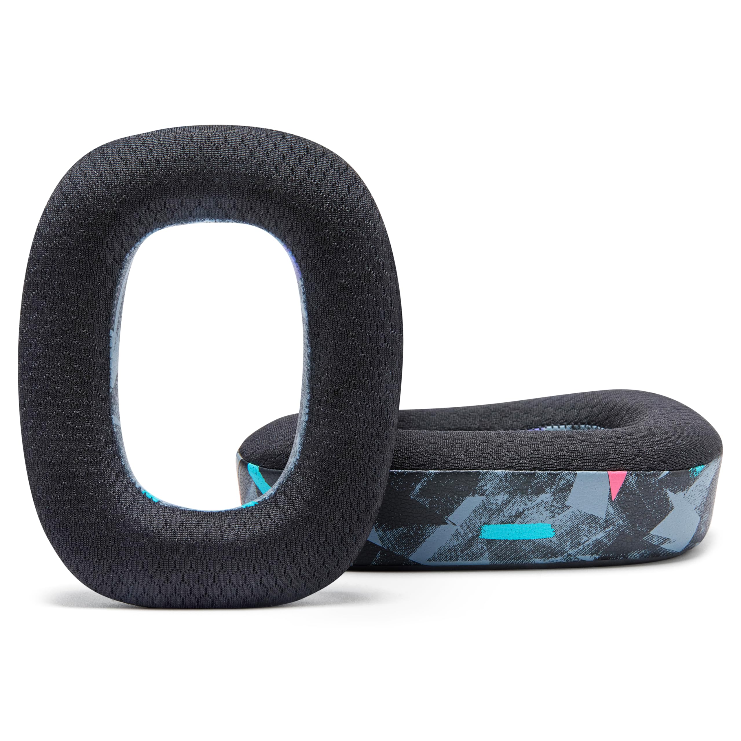 Wicked Cushions WC Freeze A30 Cooling Gel Earpads for Logitech Astro A30 Headphones - Enhanced Comfort, Durability & Noise Isolation for Gaming, Streaming & Long Sessions | 90's Black | Perfect for Esports, Work from Home & Audio Professionals