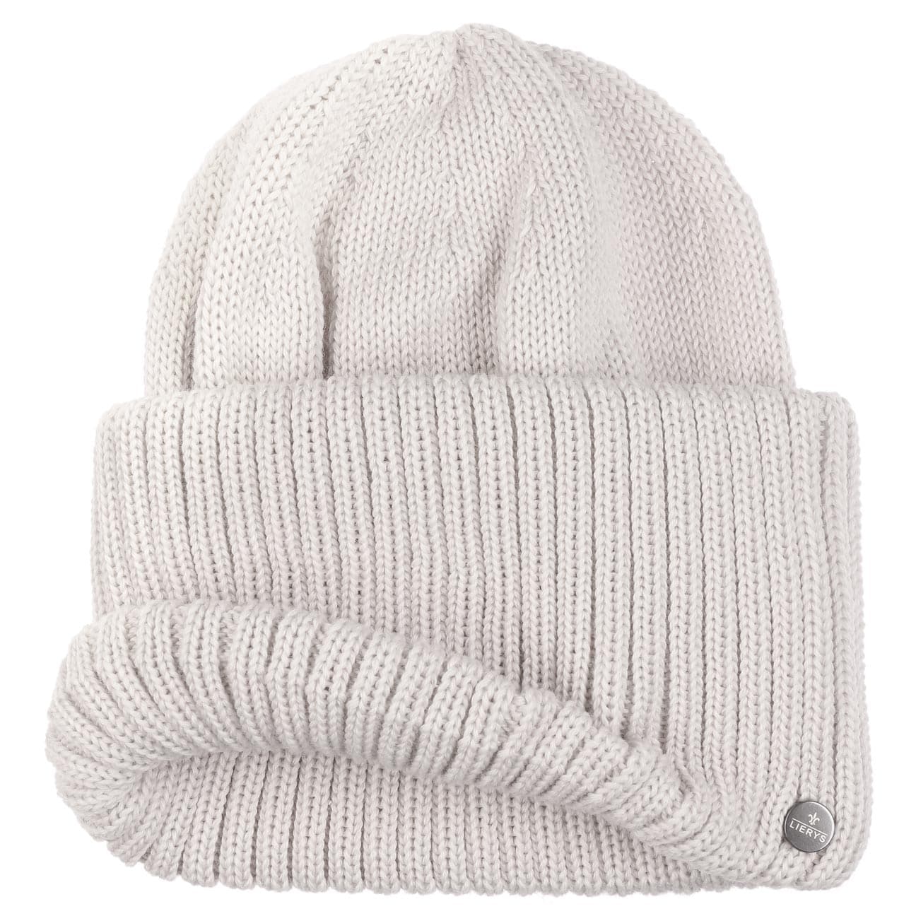 Lierys Big Cuff Merino Wool Hat - Warm Winter Beanie for Men & Women - Perfect for Skiing, Hiking, and Cold Weather Activities