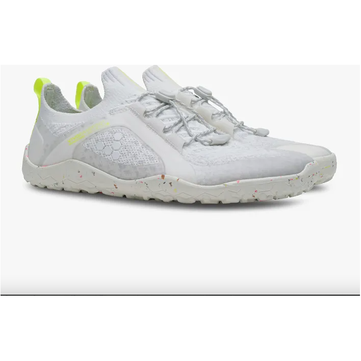 Vivobarefoot Women's Primus Trail Knit FG Barefoot Shoes - Lightweight & Flexible Hiking Footwear for Women in Limestone Color | Perfect for Trail Running, Outdoor Adventures & Natural Movement