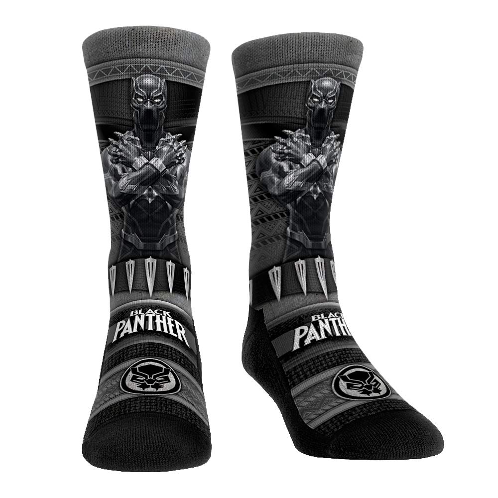 Premium Black Panther Marvel Superhero Socks for Men & Women - Soft Comfortable Cosplay & Gift Idea for Fans - Perfect for Halloween, Comic Con & Everyday Wear