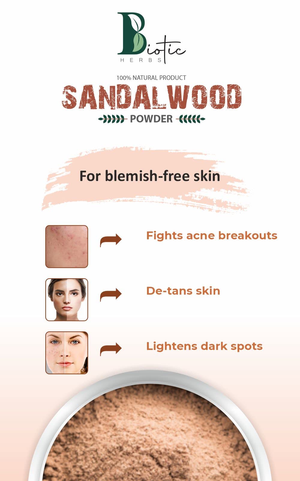 Pure & Natural Sandalwood Powder (Chandan) & Multani Mitti Clay - 200g Skin & Face Pack for Glowing Complexion | Ayurvedic Beauty Treatment for Acne, Dark Spots & Detox | Perfect for DIY Face Masks & Spa Day