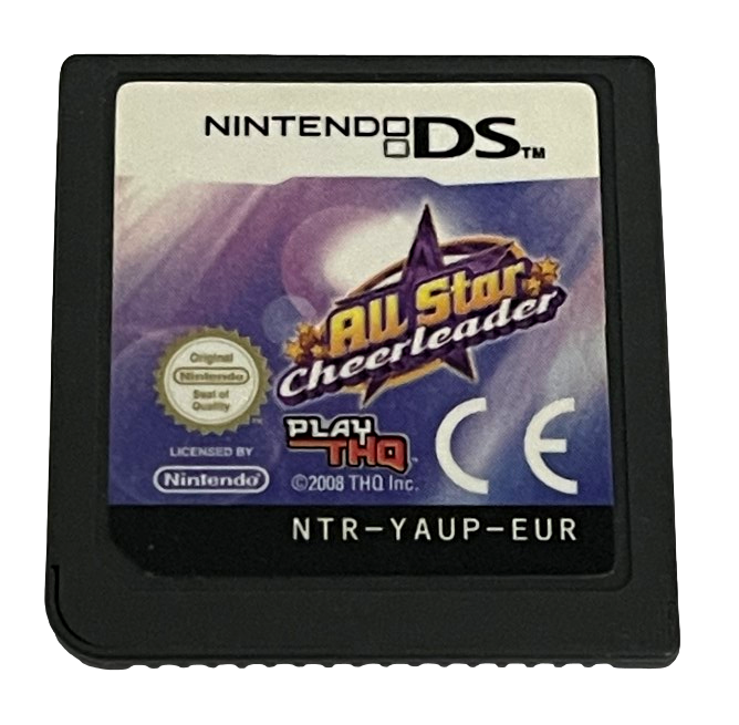 All Star Cheerleader Nintendo DS 2DS 3DS Game Cartridge Only - Pre-Owned Retro Video Game for Kids & Teens - Perfect for Travel, Gifts & Handheld Gaming Fun