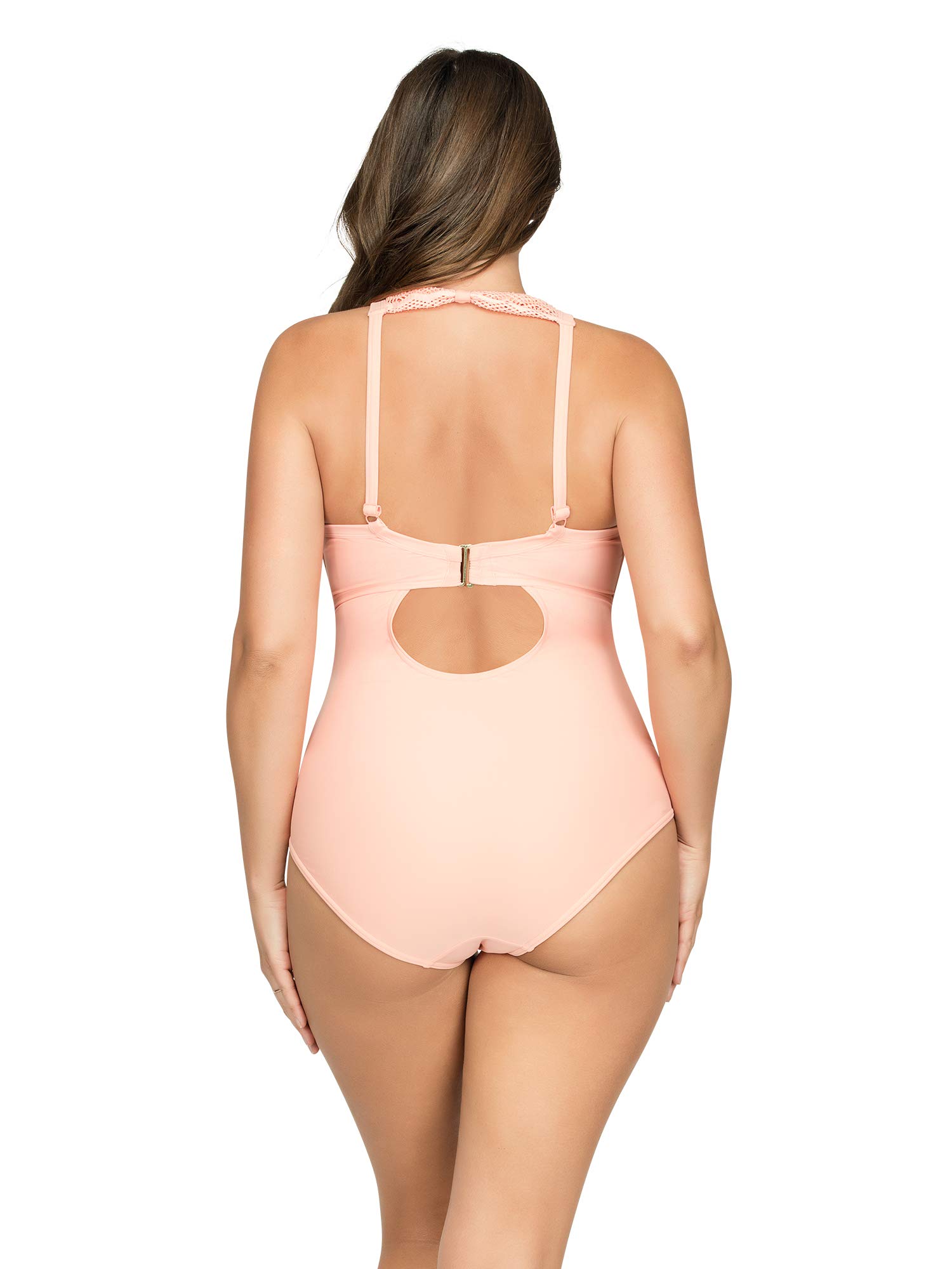 PARFAIT Women's Full Figure One Piece Swimsuit - Keira Style for Plus Size Swimwear | Perfect for Beach Vacations, Pool Parties & Summer Getaways