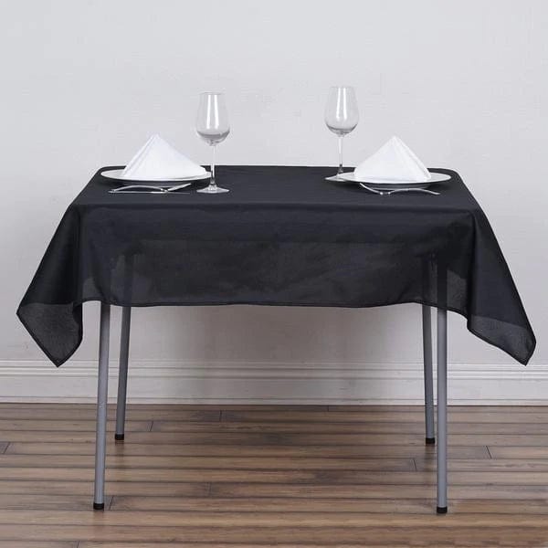 54 x 54 Inch Premium Polyester Square Tablecloth - Waterproof & Wrinkle-Resistant - Perfect for Dining Tables, Parties, and Special Events