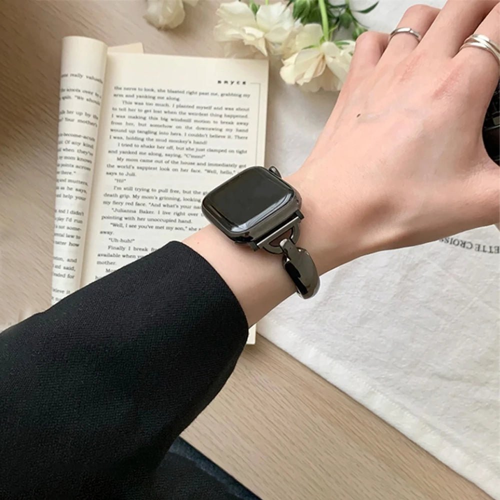 Premium Radiance Apple Watch Band for Women - Stylish & Comfortable Replacement Strap for Apple Watch Series 1-9 - Perfect for Workouts, Office & Everyday Fashion Accessory