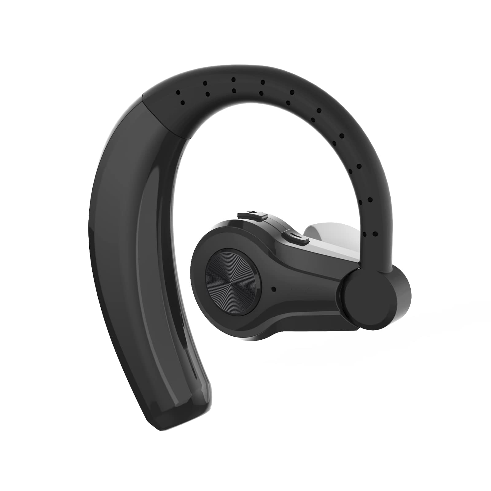 Wireless Bluetooth Earbud with Microphone - Noise Canceling Single Ear Headset for Android Phones | Hands-Free Calling for Driving, Office & Remote Work