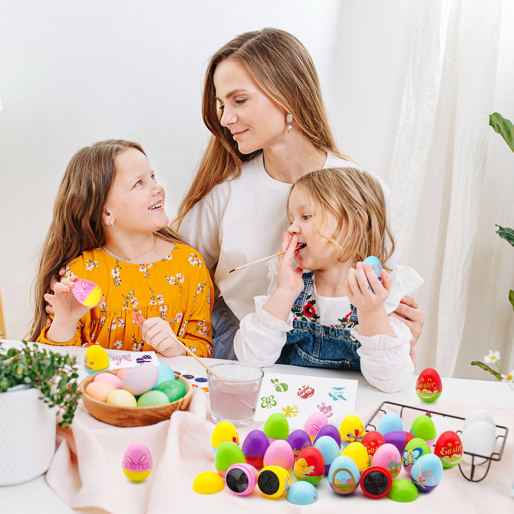 24-Piece Easter Egg Fillers for Kids - Easter Stamps, Basket Stuffers & Party Favors - Bulk Easter Hunt Toys for Egg Hunts, Classroom Prizes & Goodie Bags - Perfect for Easter Celebrations & Children's Activities