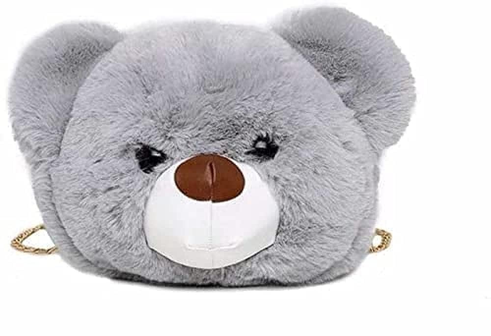 Adorable Teddy Bear Sling Bag for Girls - Cute Crossbody Shoulder Purse (Multicolor) | Perfect for School, Travel & Everyday Use | Pack of 1