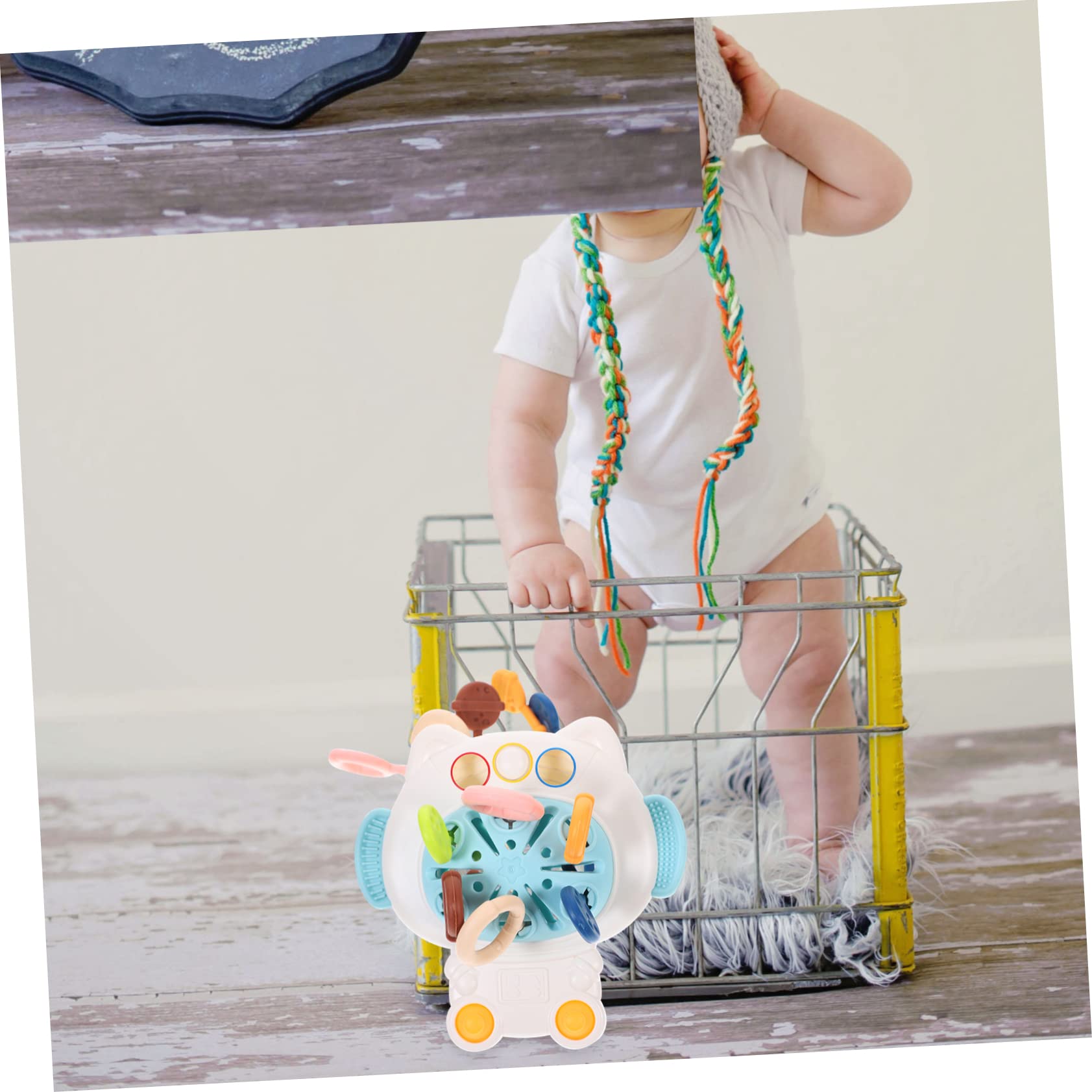 Vaguelly 3-Piece Sensory Bath Toys Set - Educational & Calming Drawstring Toys for Toddlers - Perfect for Bathtime Fun, Stress Relief & Early Learning Development