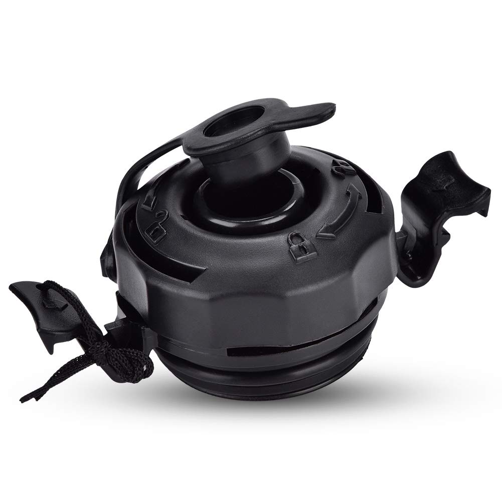 3 in 1 Air Valve Cap for Intex Inflatable Airbed Mattress - Secure Seal Valve Cover, Leak Proof Replacement Accessories (Black) | Perfect for Camping, Travel & Home Use