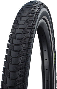 Schwalbe Pick Up Tire 26 x 2.35 Clincher Wire Black/Reflective - Performance Line Super Defense Addix E Twin Skin E 50 - Perfect for Urban Commuting, Mountain Biking & All-Terrain Cycling