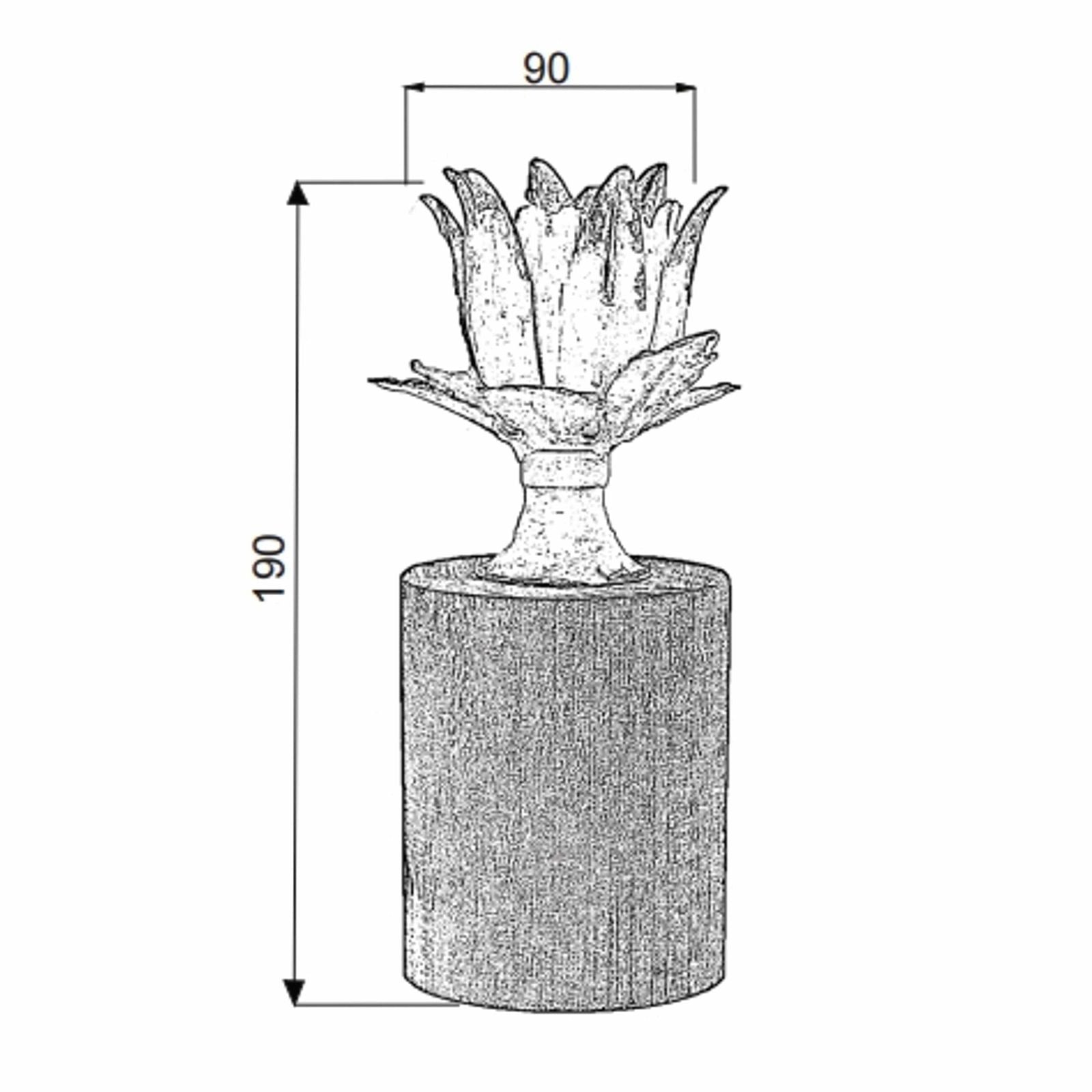 Urban Style Metal Flower in Bloom Candle Holder with Wooden Base - Perfect for Home Decor, Wedding Centerpieces & Romantic Ambiance