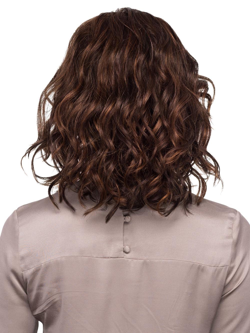 Brooklyn Synthetic Lace Front Wig with Mono Top - Natural Looking Human Hair Wig for Women - Perfect for Daily Wear, Cosplay & Special Occasions