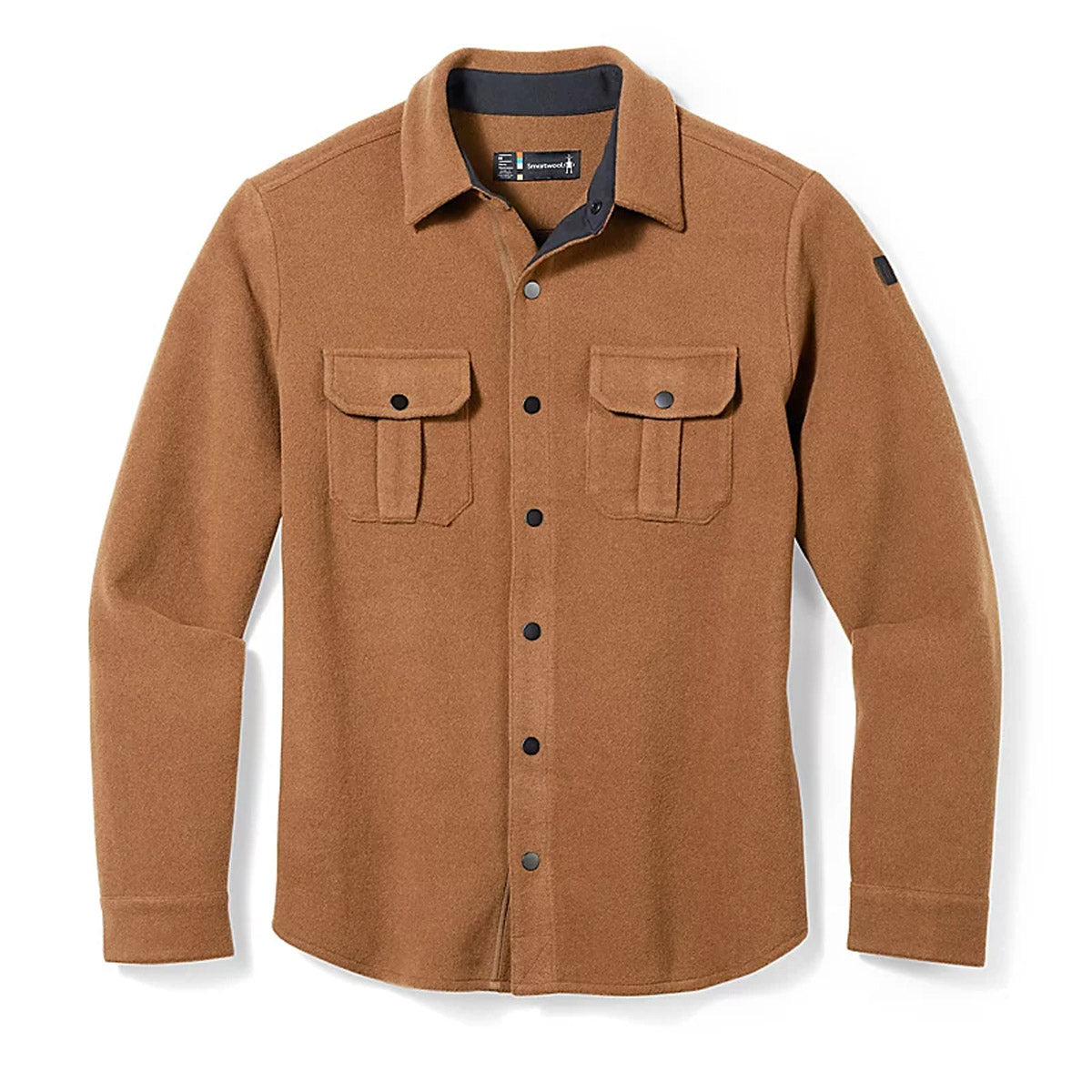 Men's Anchor Line Shirt Jacket - Lightweight Casual Button Up Shirt Jacket for Men | Perfect for Outdoor Activities, Travel & Everyday Wear