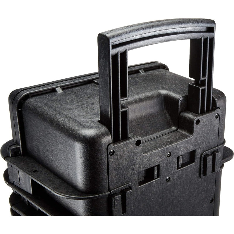 Waterproof Camera Storage Hard Case - Durable & Shockproof for DSLR, Lenses & Accessories - Multiple Sizes (Black) - Perfect for Travel, Outdoor Photography & Equipment Protection