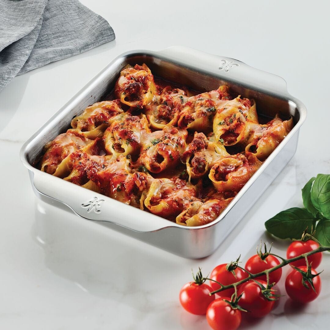 Hestan OvenBond Tri-Ply Stainless Steel Cookware Set - 5 Piece Nonstick Pots and Pans for Induction Stovetop - Perfect for Boiling, Frying & Sauteing in Modern Kitchens