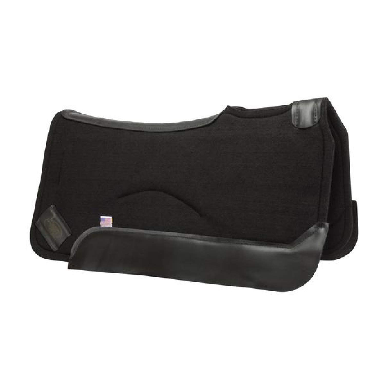 Impact Gel Contour Saddle Pad - Shock Absorbing Horse Riding Pad for Comfort & Performance - Perfect for Equestrian Training, Trail Riding & Show Jumping