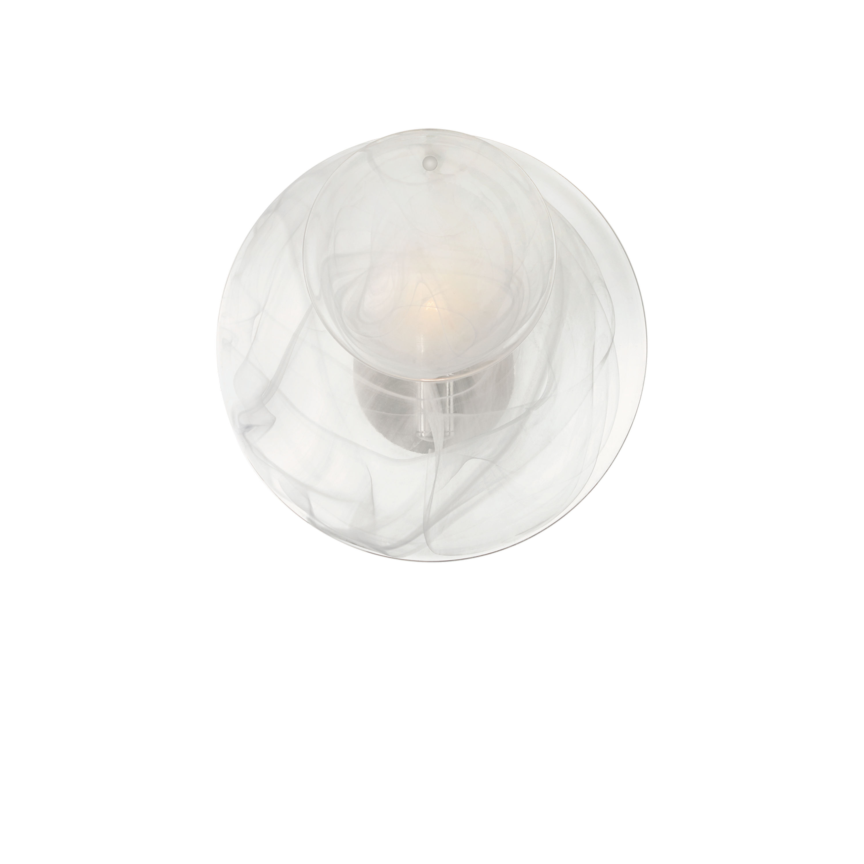 Loire Small Sconce Wall Light - Vintage Style Brass Wall Lamp for Bedroom, Living Room, Hallway | Dimmable LED Fixture with Clear Glass Shade | Perfect for Home Decor and Ambient Lighting