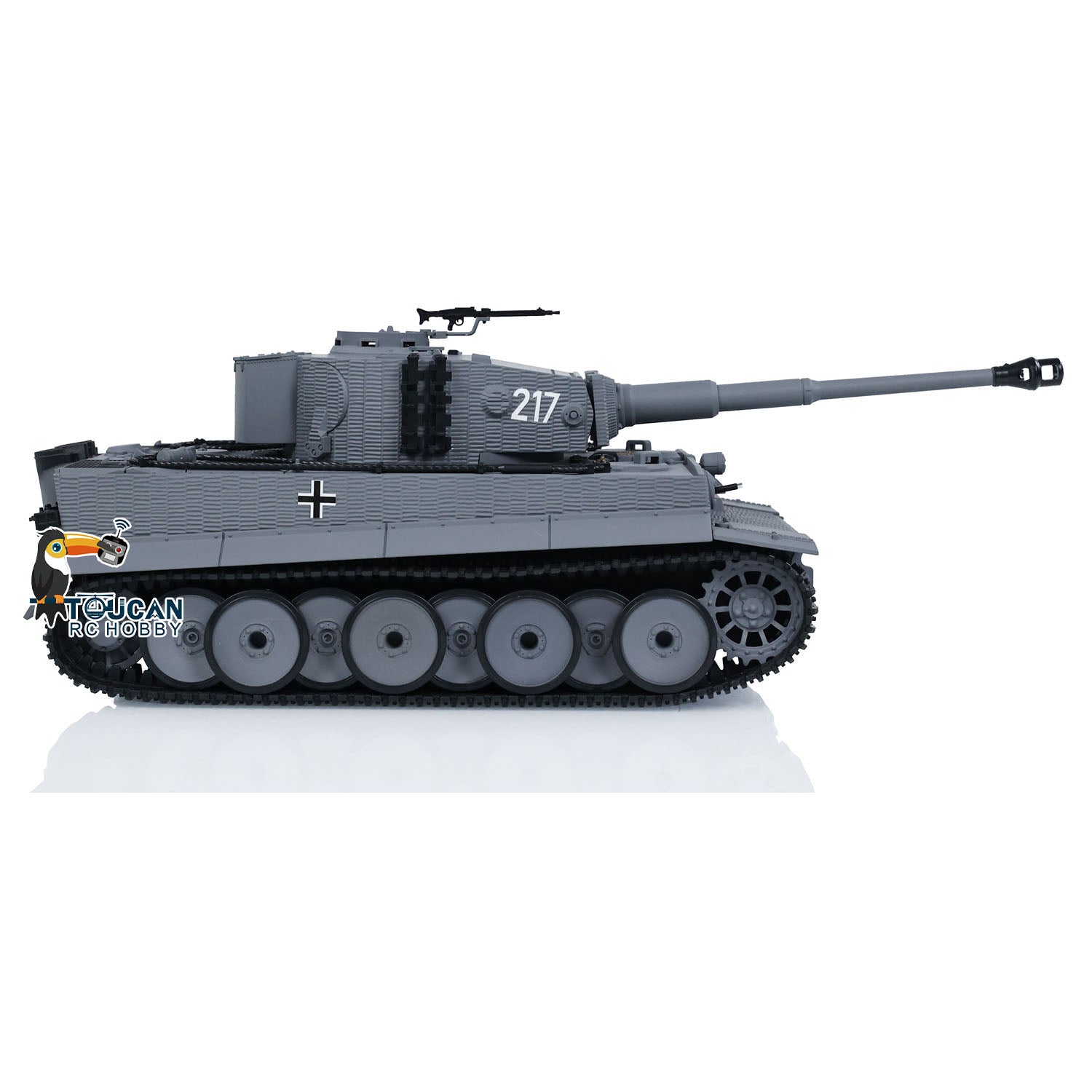 Taigen 1/24 Scale RC Battle Tank Tiger I - Remote Control Military Tank Model with Infrared Combat & LED Flash, Rechargeable Battery (Fast Free Shipping) | Perfect for Collectors, Wargaming & Indoor Battles