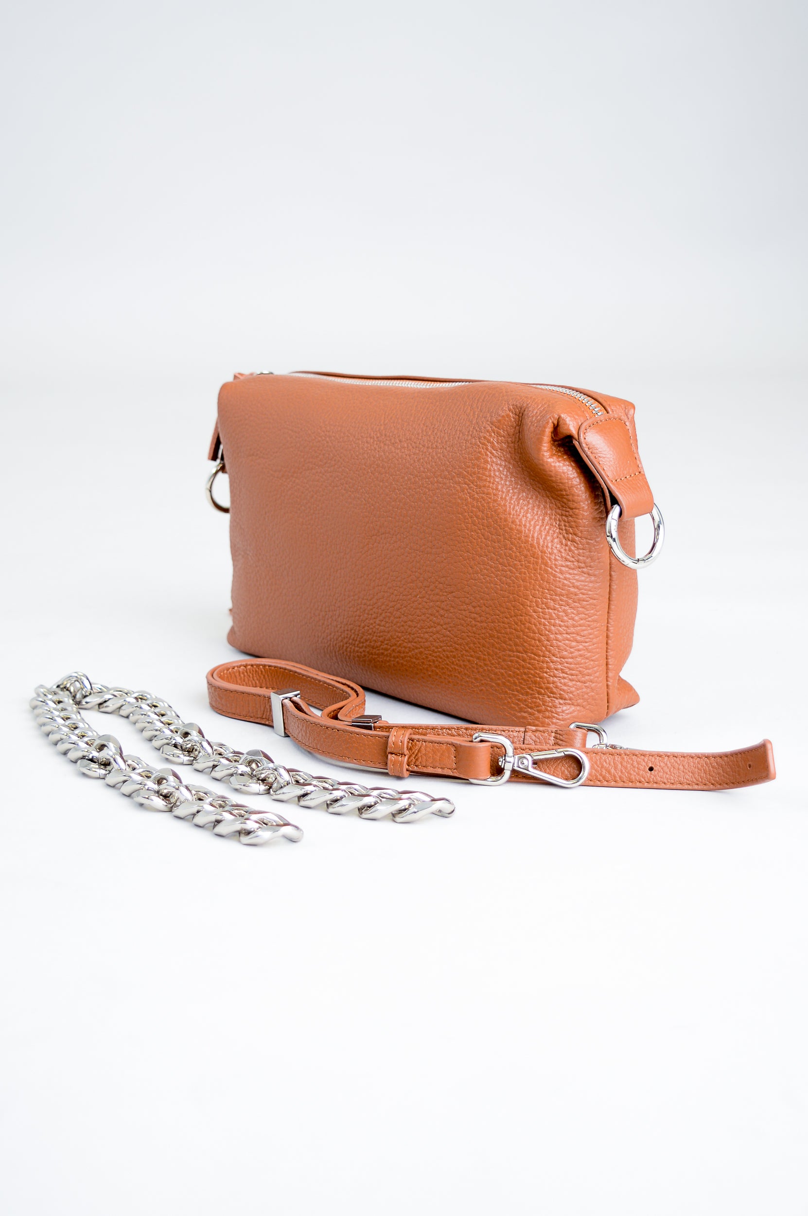 Jill Genuine Leather Handbag for Women - Stylish Brown Shoulder Bag - Perfect for Work, Travel & Everyday Use