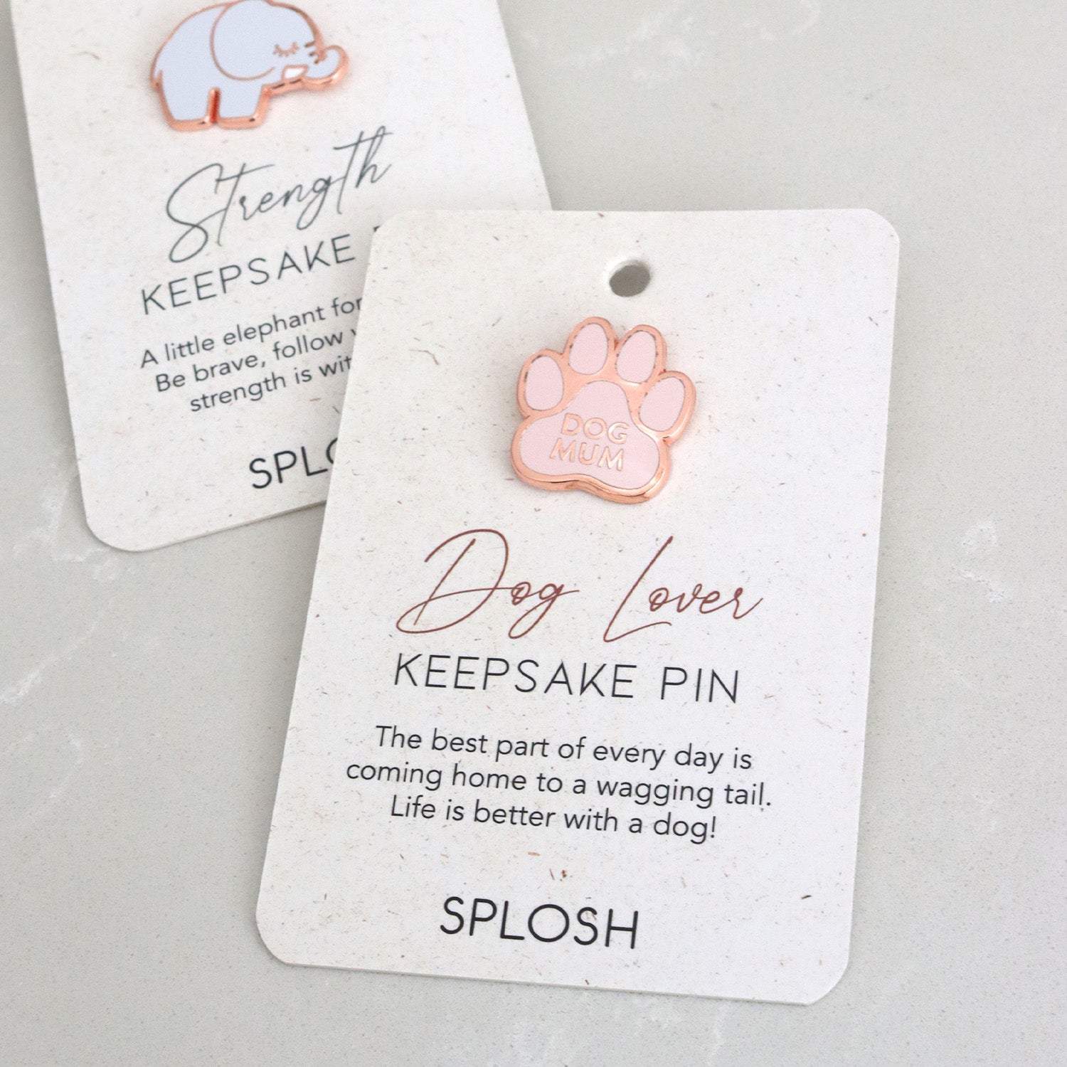 Splosh Keepsake Pin for Dog Lovers - Cute Dog-Themed Brooch for Pet Owners - Perfect Gift for Dog Enthusiasts & Memorial Jewelry - Wear on Jackets, Bags, or as a Special Keepsake