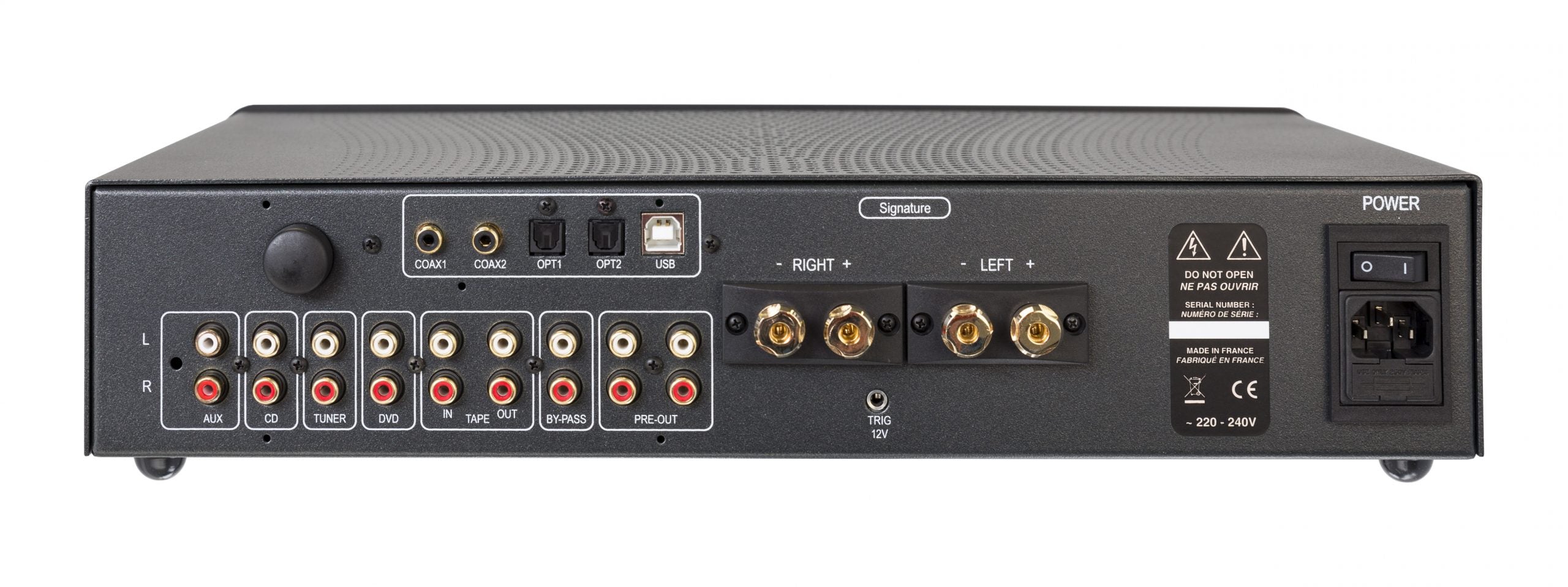 Atoll IN100 Signature Dual Mono Integrated Amplifier - High-End Home Audio System for Music Lovers & Audiophiles | Perfect for Living Room, Studio & Hi-Fi Setup