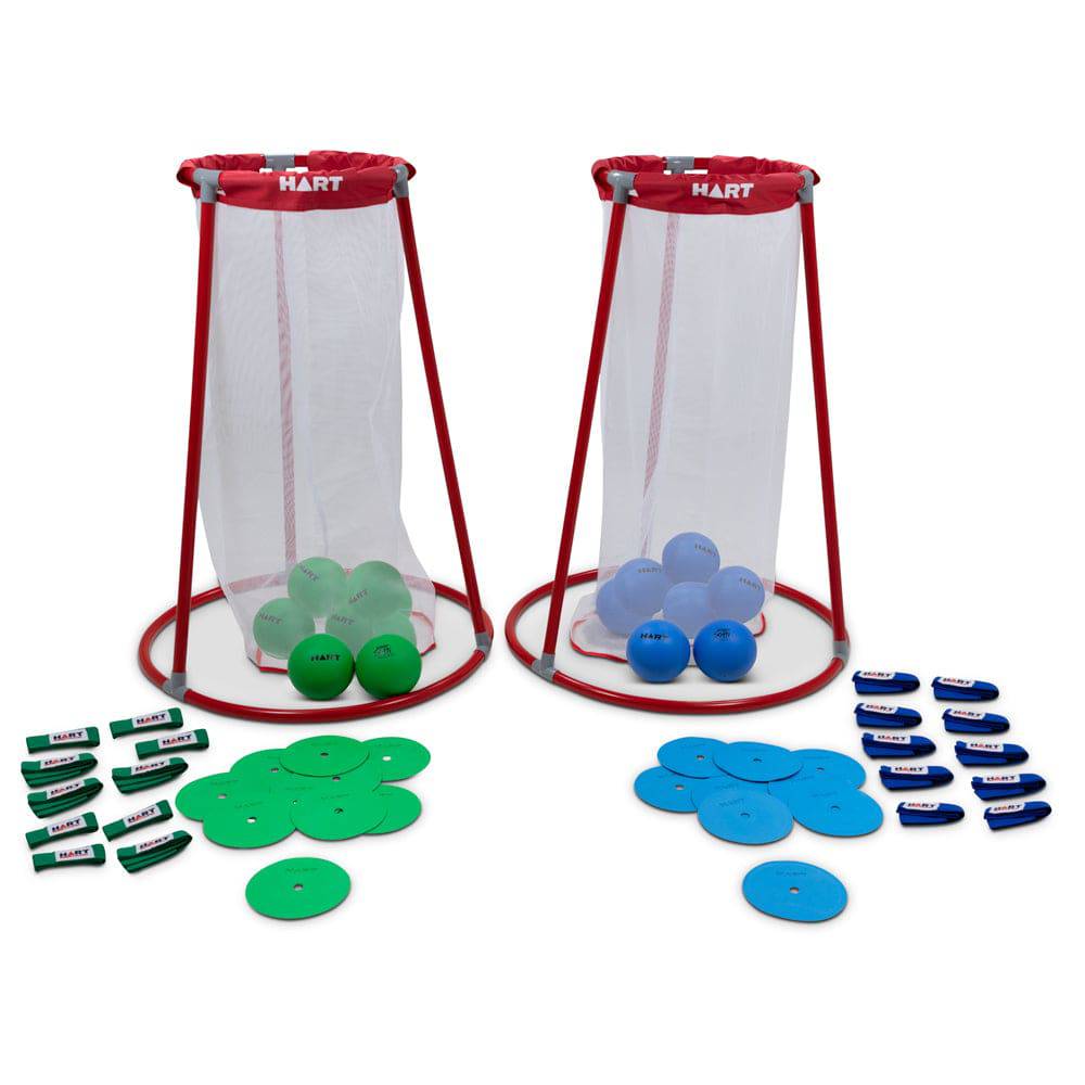 HART Shoot 'n' Dunk Basketball Game Set - Indoor/Outdoor Sports Toy for Kids & Adults - Perfect for Backyard, Birthday Parties & Family Fun Activities