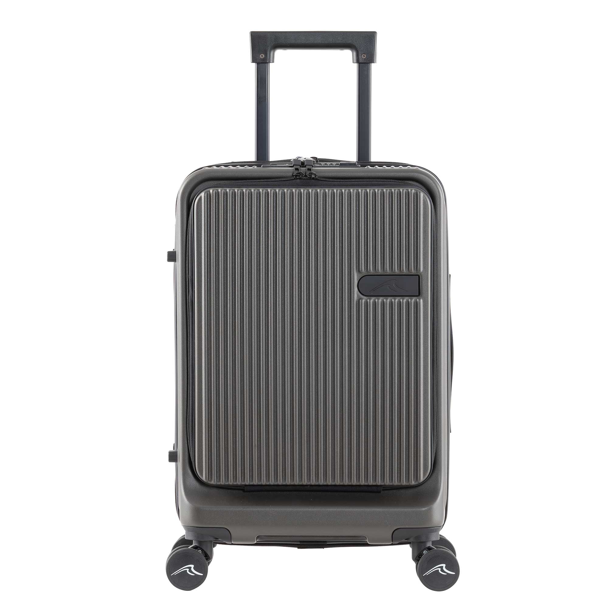 Dellonda 20-Inch Carry-On Luggage with Laptop Compartment, TSA Approved Dual Locks, USB Charging Port & 360° Spinner Wheels - Perfect for Business Travel & Weekend Getaways (Model DL157)