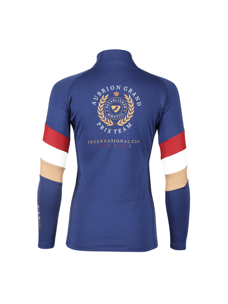 Aubrion Team Young Rider Long Sleeve Base Layer - Thermal Underwear for Kids & Teens - Perfect for Winter Sports, Horse Riding & Outdoor Activities