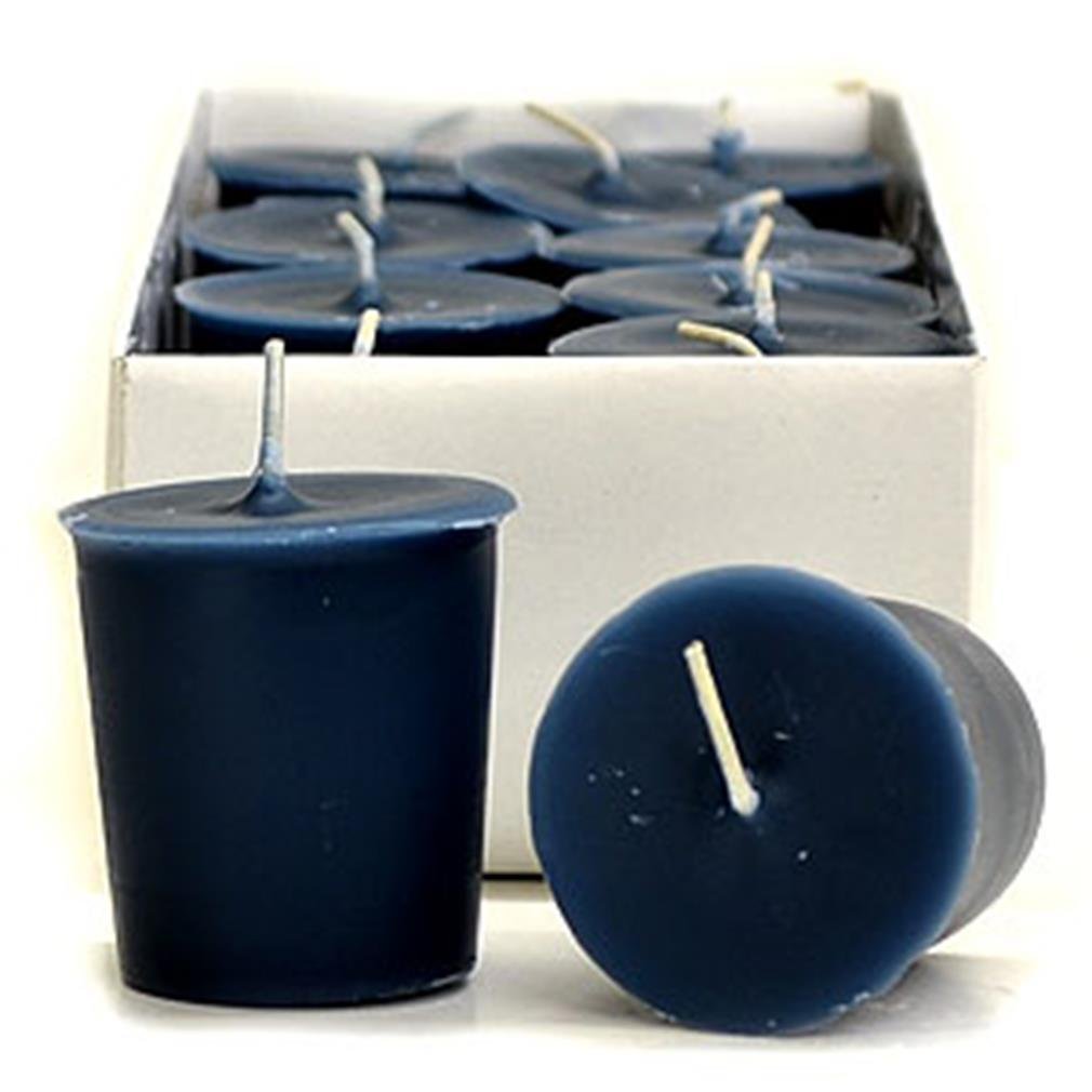 Lavender & Jasmine Scented Votive Candles - Natural Soy Wax for Relaxation, Meditation & Romantic Ambiance | Perfect for Bedroom, Bath & Outdoor Summer Nights