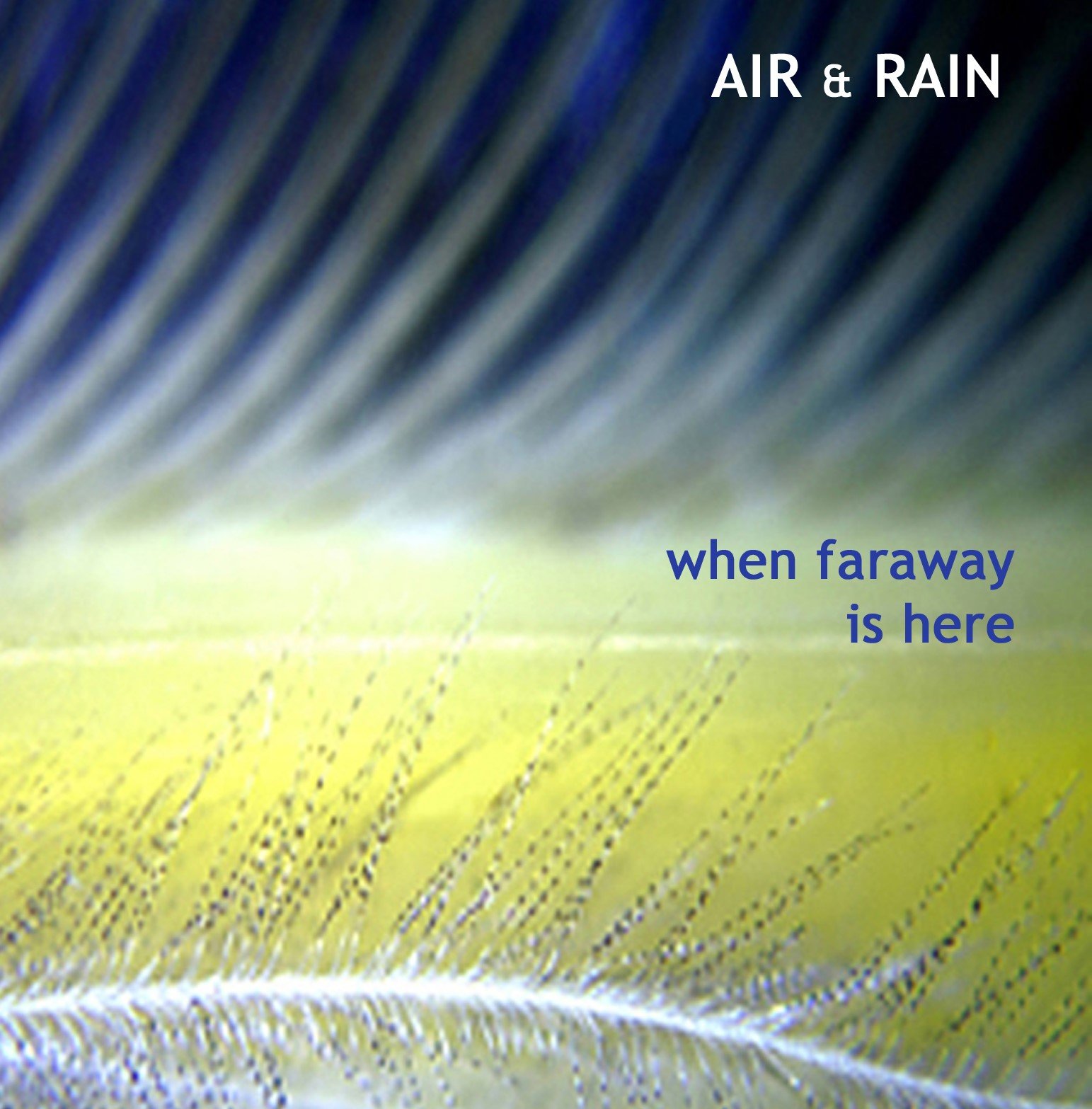 Air & Rain When Faraway Is Here - Premium Scented Candle for Relaxation & Aromatherapy - Perfect for Home, Spa, and Meditation Use