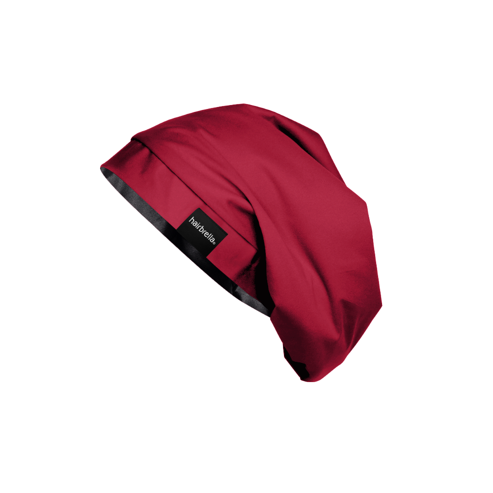 Bundle and Save: Hairbrella Satin Lined Sleep Cap for Curly & Natural Hair - Protect Hair While Sleeping, Travel & Gym Use
