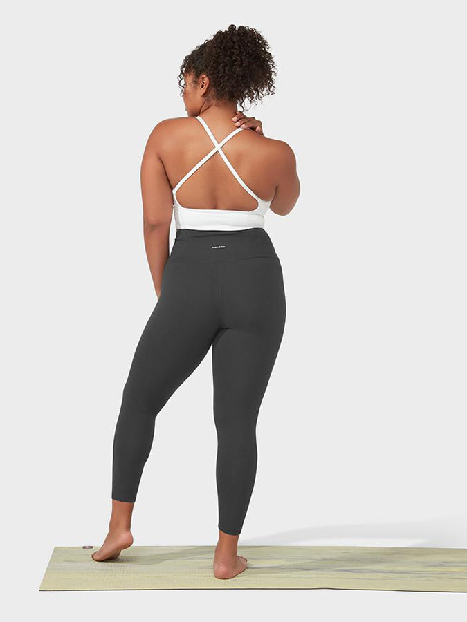 Manduka Foundation High Rise Women's Leggings - Yoga Pants for Women with Tummy Control - Perfect for Yoga, Pilates, Gym & Everyday Wear