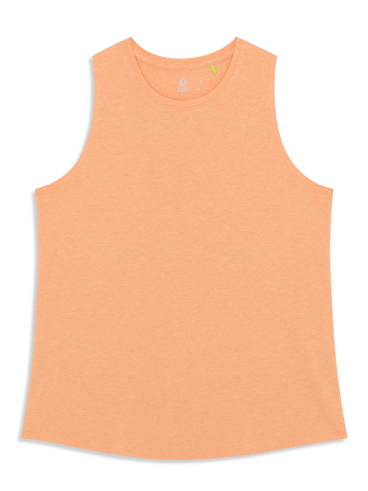 NOLA Tank Top - Soft Apricot Crush Heather Color Women's Casual Tee for Summer Outfits & Beach Wear