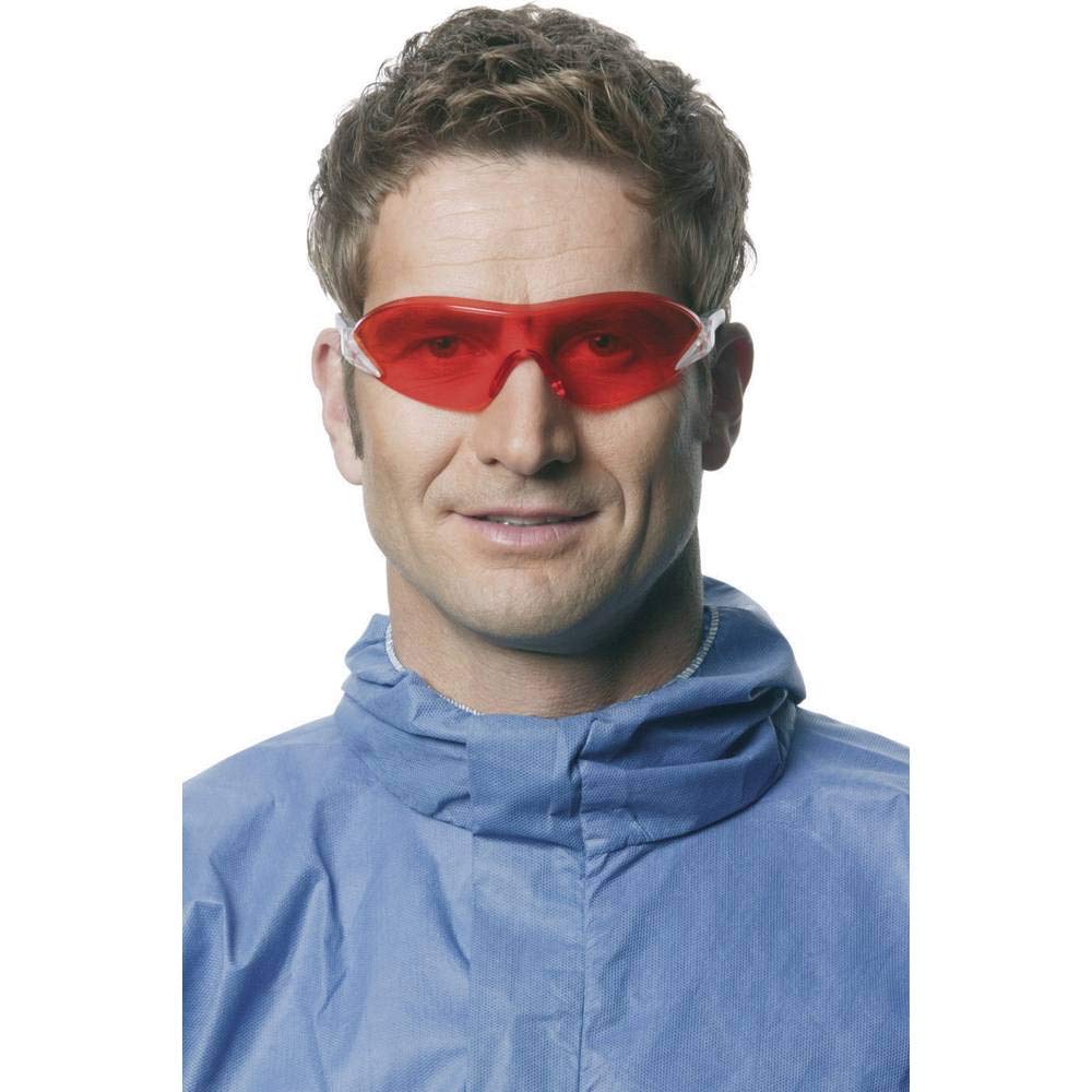 3M 2846 Ultimate Comfort Safety Glasses - PC Lens, Orange, Anti-Reflective & Anti-Eye Strain for Construction, Lab Work & DIY Projects