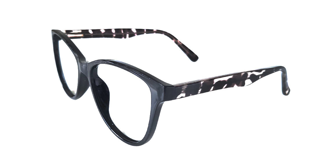Reader S2850 Black Demi - Stylish and Comfortable Reading Glasses for Women & Men - Perfect for Reading, Working, and Daily Use