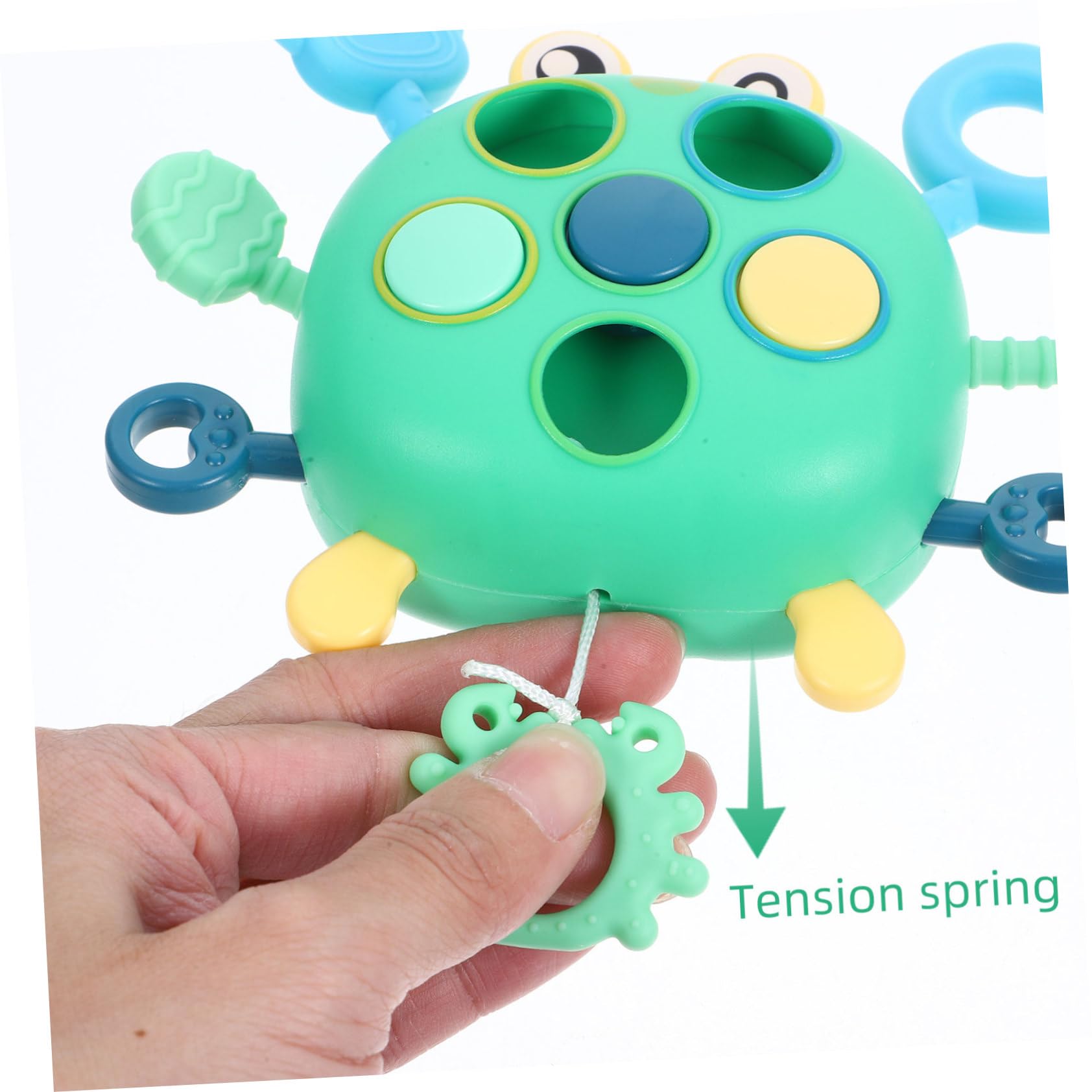 RORPOIR Lala Toys - Travel Sensory Activity Toy for Babies & Newborns | Early Learning & Development Toy | Safe PP Material | Perfect for Airplane, Car Rides & Stroller Entertainment