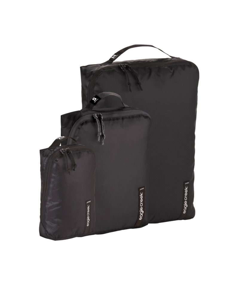Eagle Creek Pack It Isolate Cube Set (XS/S/M) - Waterproof Compression Packing Cubes for Travel Organizer | Perfect for Backpacking, Camping & Business Trips