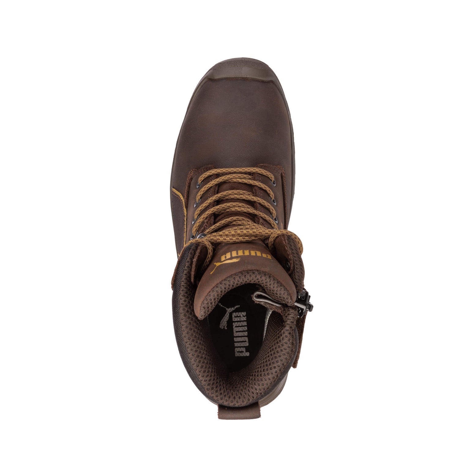 Conquest CTX Men's Waterproof Composite Toe Work Boots - Brown for Construction, Hiking & Outdoor Safety