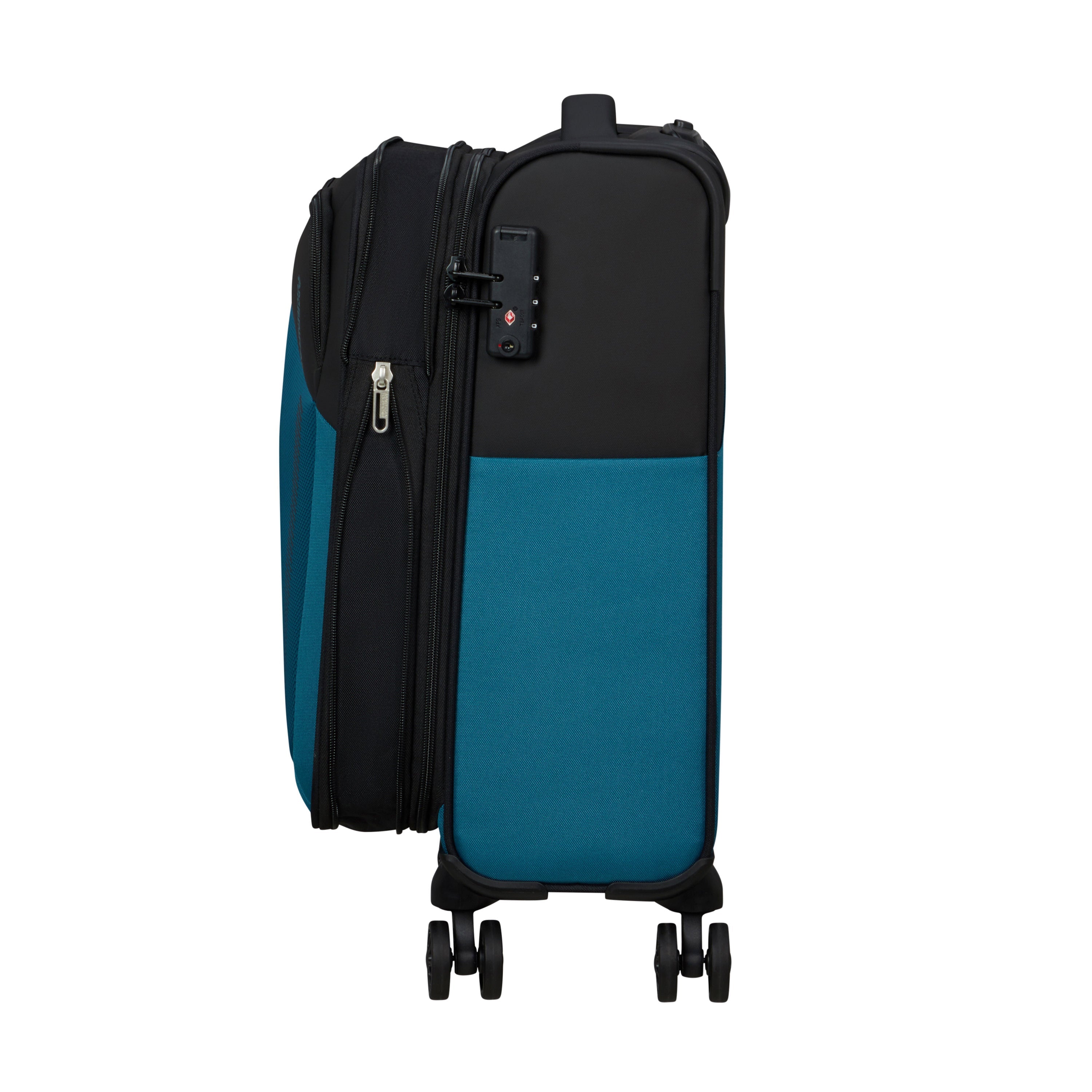 American Tourister Daring Dash Expandable Spinner Carry On Luggage - Lightweight Suitcase for Air Travel, Business Trips & Weekend Getaways